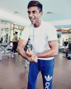 Coach Kumar in Hulk Pose