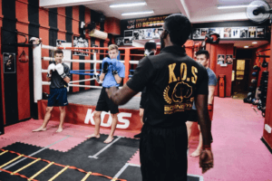 KOS Gym in Action: Intense Training Session