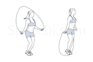 Boost Speed with Jump Rope: Illustrated Workout.